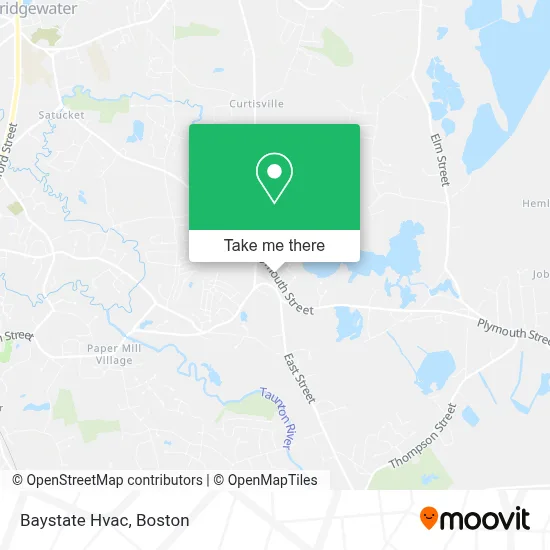 Baystate Hvac map