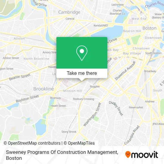 Sweeney Programs Of Construction Management map