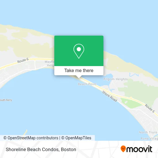 Shoreline Beach Condos map