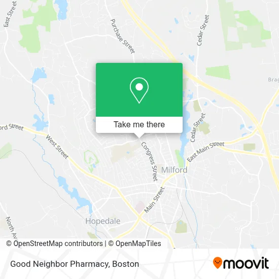 Good Neighbor Pharmacy map