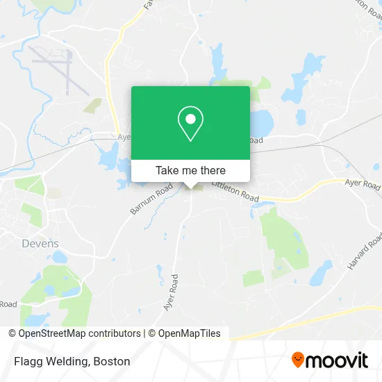 Flagg Welding map