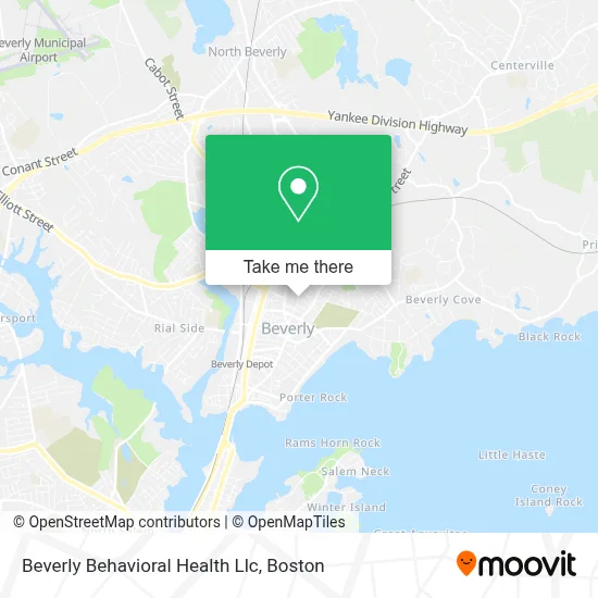 Beverly Behavioral Health Llc map
