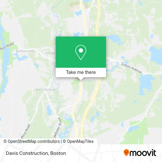 Davis Construction map