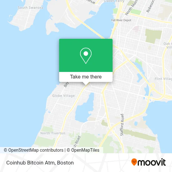 Coinhub Bitcoin Atm map