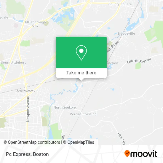 Pc Express map