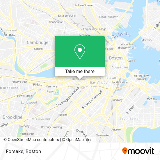 Forsake map