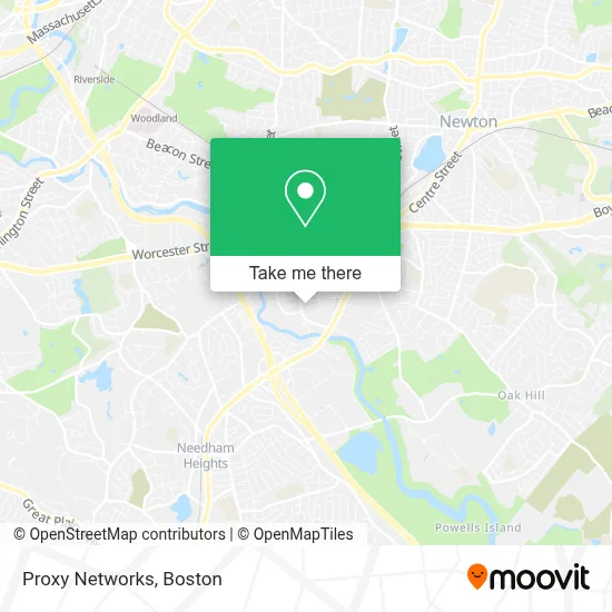 Proxy Networks map