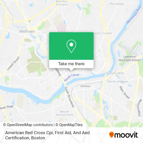 American Red Cross Cpr, First Aid, And Aed Certification map