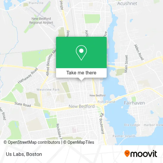 Us Labs map