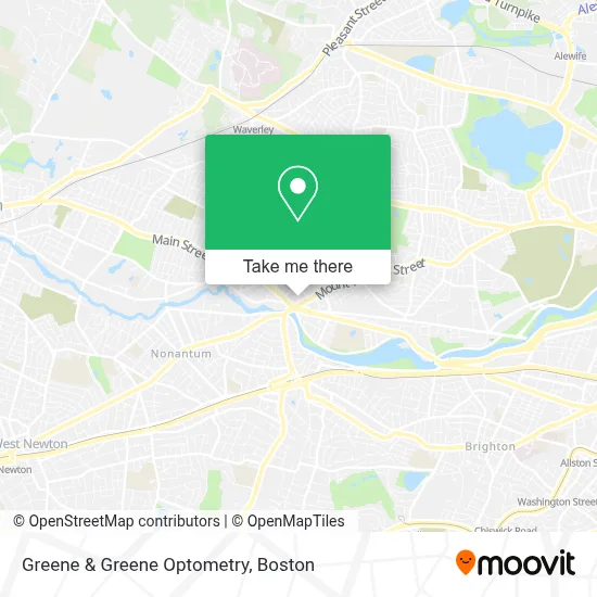 Greene & Greene Optometry map