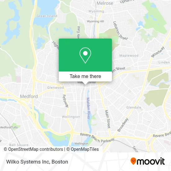 Wilko Systems Inc map