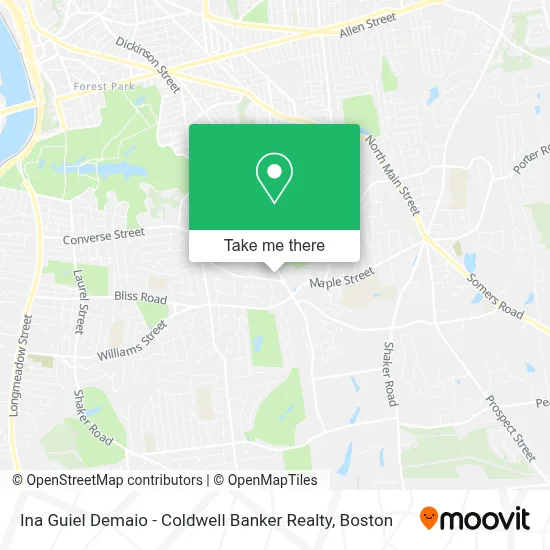 Ina Guiel Demaio - Coldwell Banker Realty map