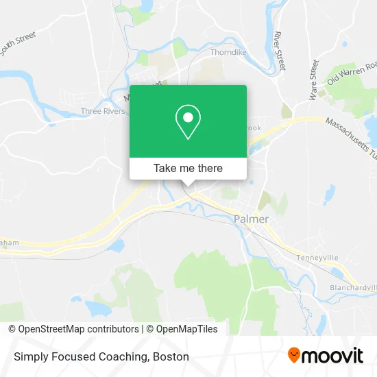 Simply Focused Coaching map