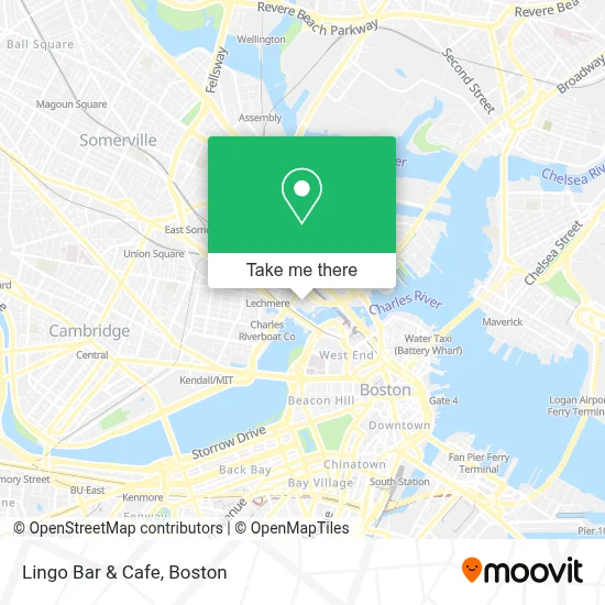 Lingo Bar & Cafe map