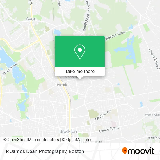 R James Dean Photography map