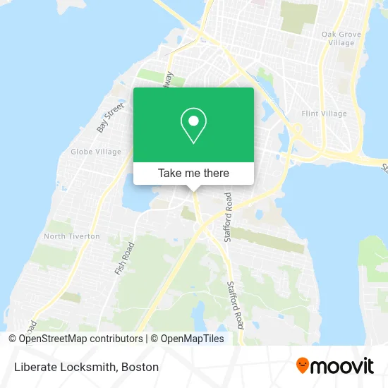 Liberate Locksmith map