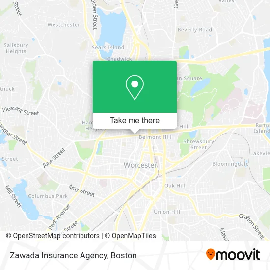 Zawada Insurance Agency map