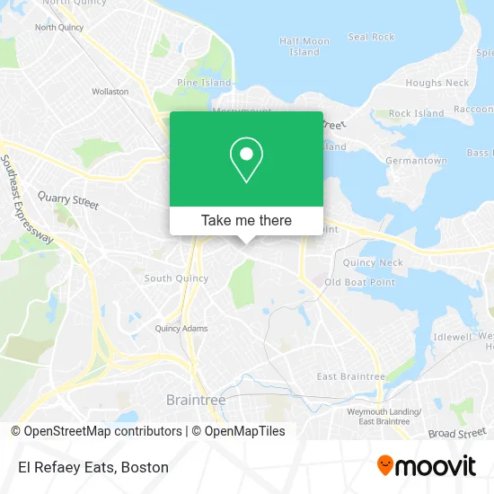 El Refaey Eats map