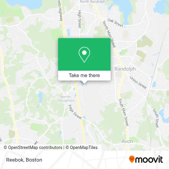 Reebok map