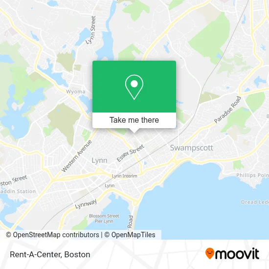 Rent-A-Center map