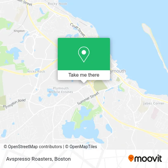 Avspresso Roasters map