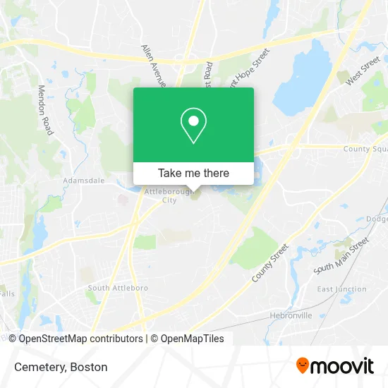 Cemetery map
