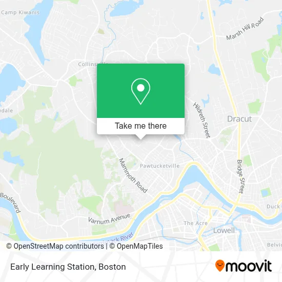 Early Learning Station map