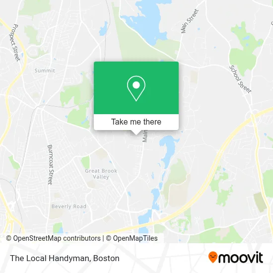 The Local Handyman map