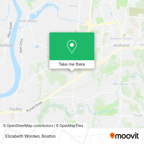 Elizabeth Worden map