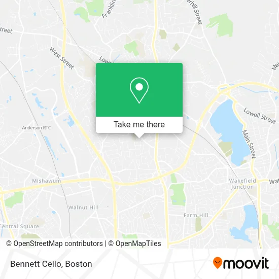 Bennett Cello map