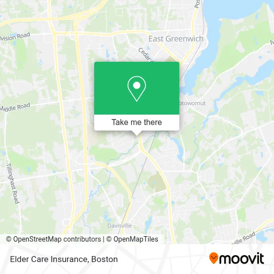 Elder Care Insurance map