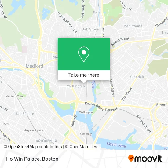 Ho Win Palace map