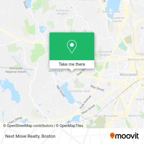 Next Move Realty map