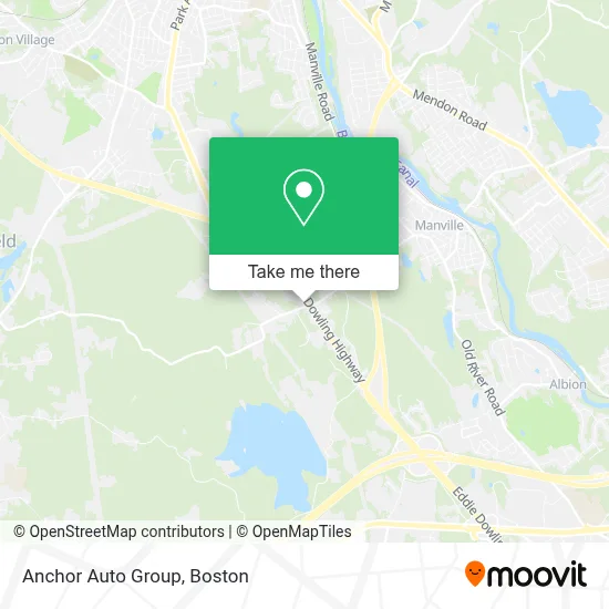 Anchor Auto Group map