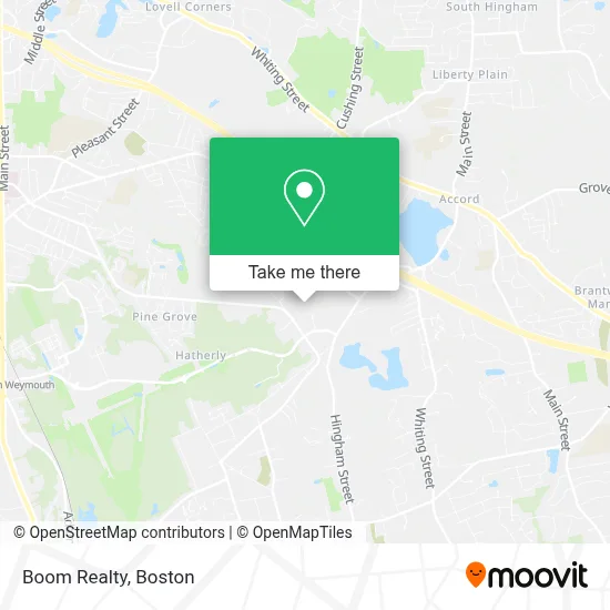 Boom Realty map