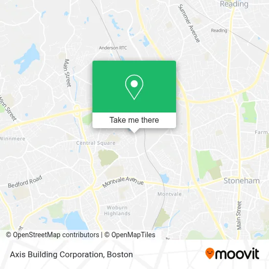 Axis Building Corporation map