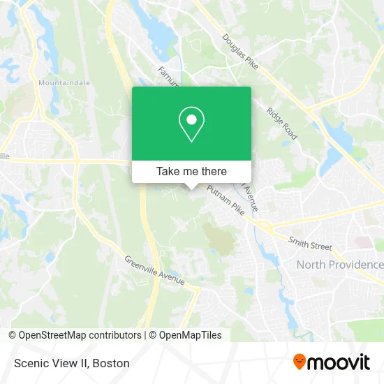 Scenic View II map