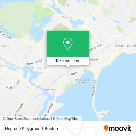 Neptune Playground map