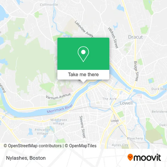 Nylashes map