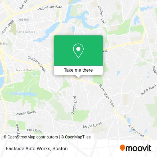 Eastside Auto Works map