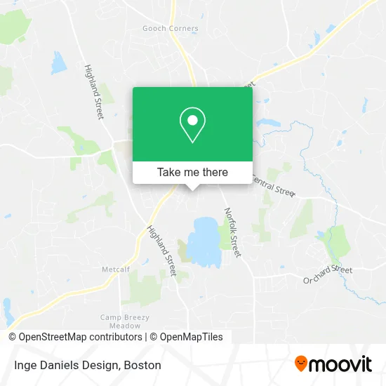 Inge Daniels Design map