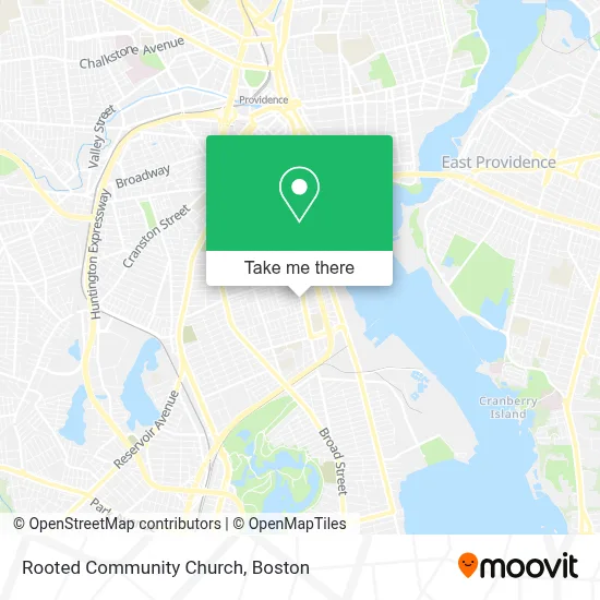 Rooted Community Church map