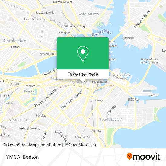 Ymca map