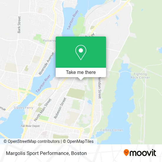 Margolis Sport Performance map