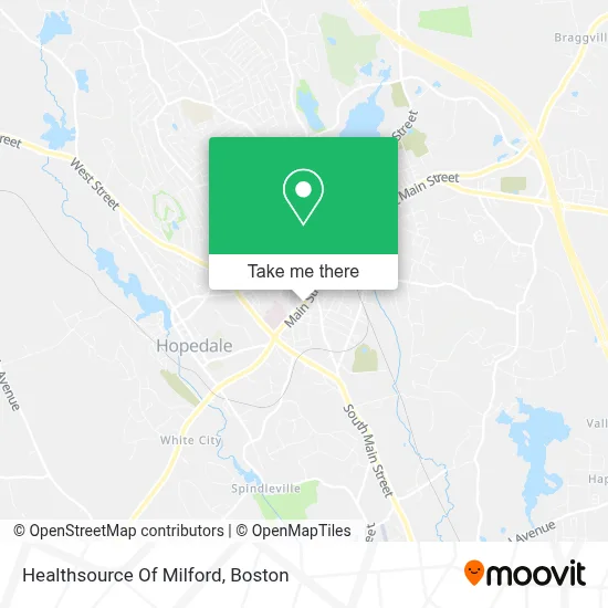 Healthsource Of Milford map
