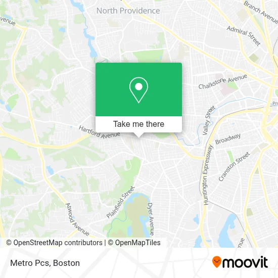 Metro Pcs map