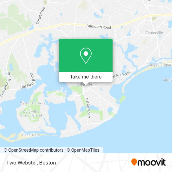 Two Webster map