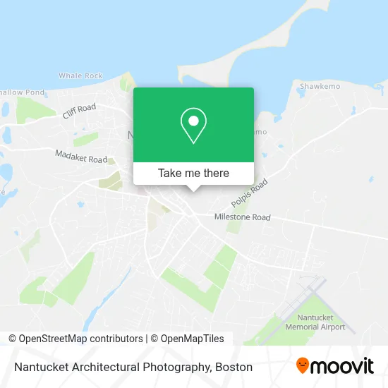 Nantucket Architectural Photography map