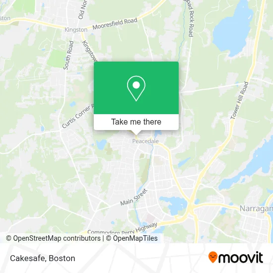 Cakesafe map