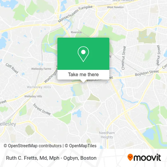 Ruth C. Fretts, Md, Mph - Ogbyn map